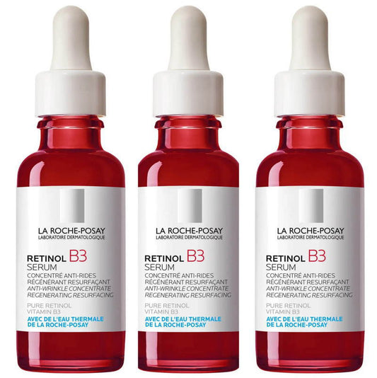 [ラロッシュポゼ ] レチノール B3 セラム アンチエイジング 美容液 30ml 3本セット - [LA ROCHE POSAY] RENTINOL B3 SERUM CONCENTRE ANTI-RIDES 3pc