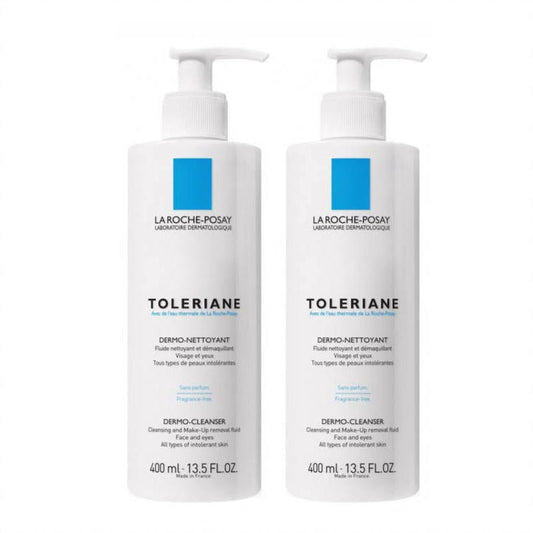 [ラロッシュポゼ] トレリアン ダーモクレンザー お徳用 400ml 2本セット -[LA ROCHE POSAY] TOLERIANE DERMO-NETTOYANT 400ml 2pc