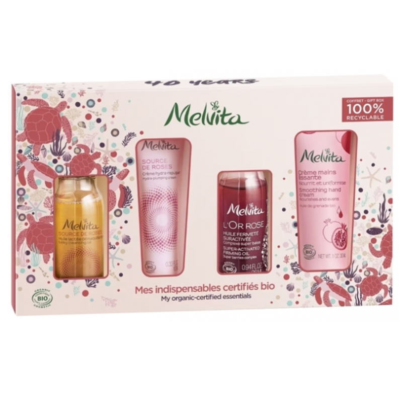 [メルヴィータ] マイ オーガニク エッセンシャル コフレ -[MELVITA] COFFRET 'MES INDISPENSABLES CERTIFIES BIO'