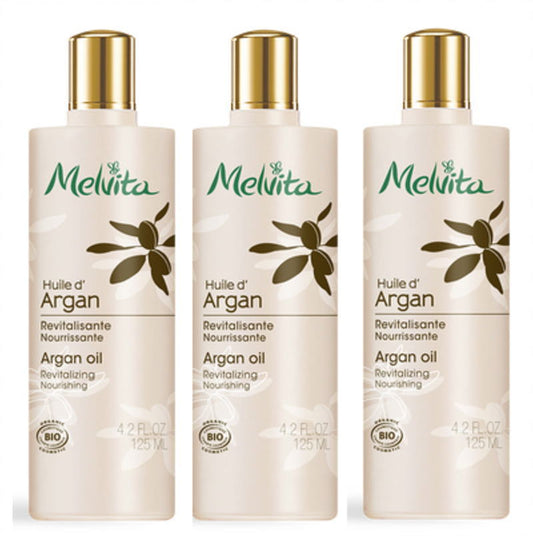 [メルヴィータ] ビオオイル アルガンオイル 125ml 3本セット -[MELVITA] HUILE D'ARGAN 125ml 3pc