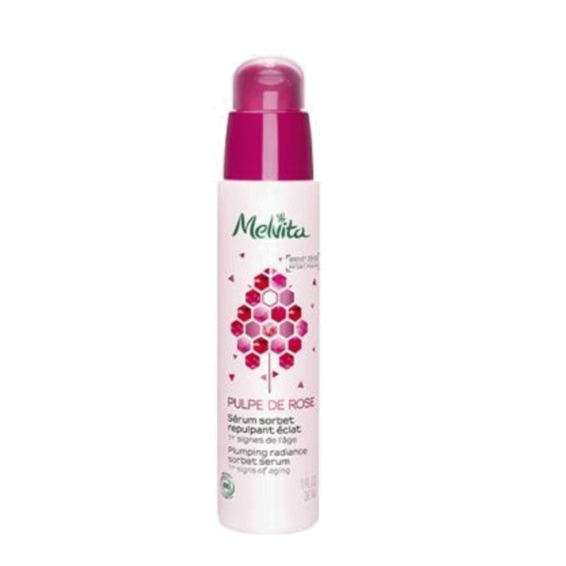 [メルヴィータ] パルプデローズ コンセントレイト セラム 30ml   [MELVITA] PULPE DE ROSE SERUM SORBET REPULPANT ECLAT 30ml