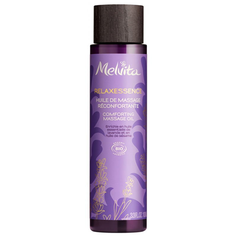 [メルヴィータ] リラクセサンス マッサージオイル（心と体のリラックスを促進）100ml [MELVITA] RELAXESSENCE HUILE DE MASSAGE RECONFORTANTE BIO 100ml