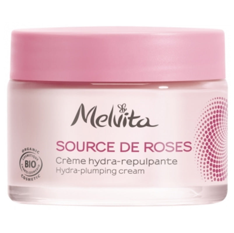 [メルヴィータ] ソースドローズ クリーム イドラ-レプルパント 50ml [MELVITA] SOURCE DE ROSE CREME HYDRA-REPULPANTE 50ml