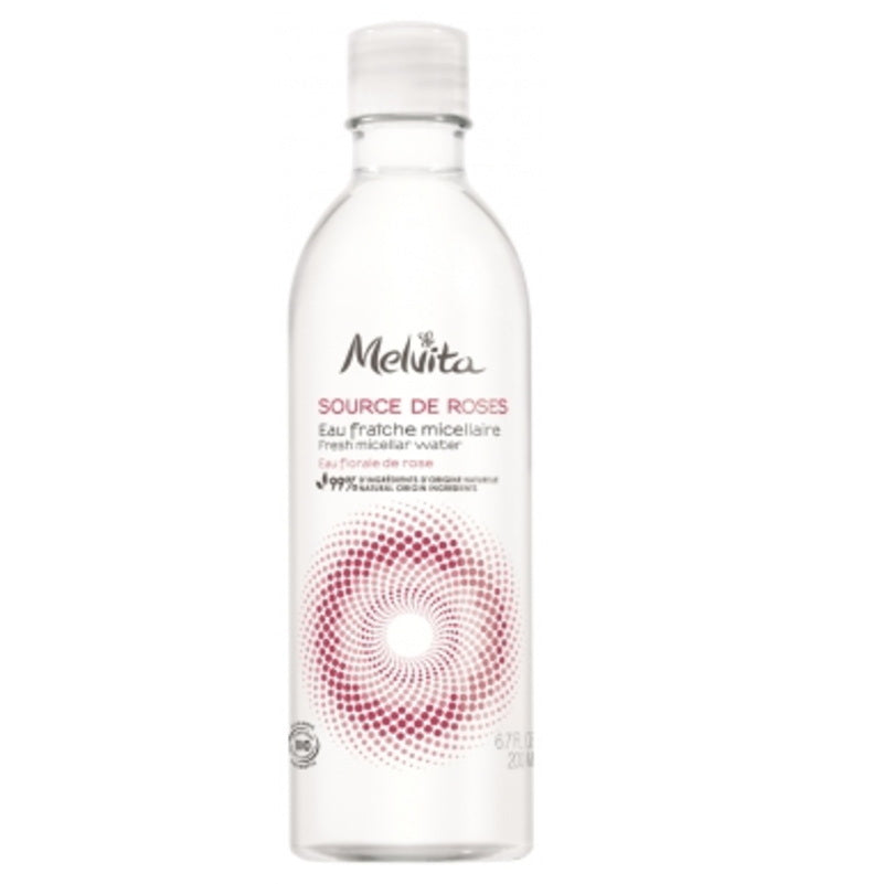 [メルヴィータ] ソースドローズ フレッシュミセラーウォーター 200ml -[MELVITA] SOURCE DE ROSE EAU FRAICHE MICELLAIRE 200ml