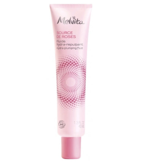 [メルヴィータ] ソースドローズ フルイドイドラ-レプルパント 40ml -[MELVITA] SOURCE DE ROSE FLUIDE HYDRA-REPULPANTE 40ml