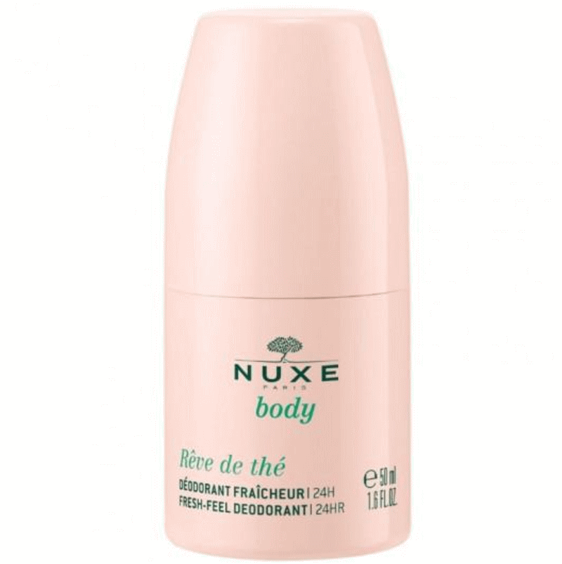 【 ニュクス】ボディ・レーブ・ド・テ　ロールオン　デオドラント　24H　50ml 【NUXE】BODY REVE DE THE DEODRANT FRAICHEUR 24H 50ml