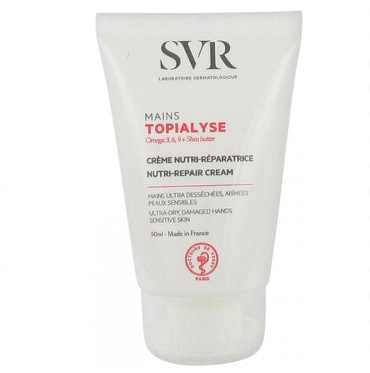 [エスブイアール] トピアリス ハンドクリーム 50ml（超乾燥し傷ついた手のトリートメントクリーム） -[SVR] [SVR] TOPIALYSE MAINS 50ml