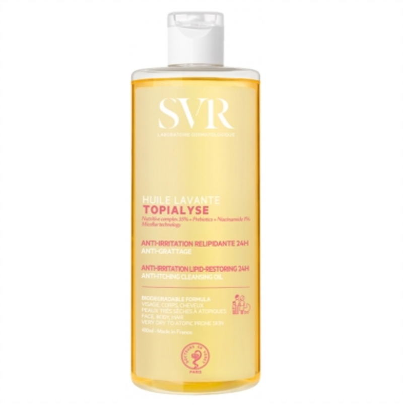 [エスブイアール] トピアリズ クレンジングオイル 400ml -[SVR] TOPIALYSE HUILE LAVANTE MICELLAIRE 400ml