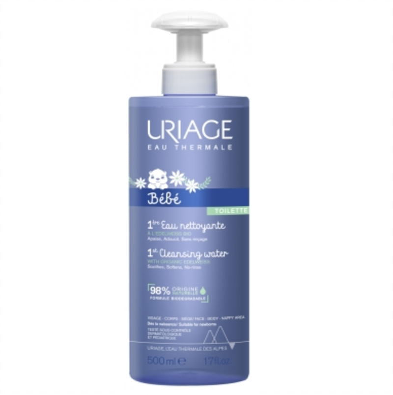 [ユリアージュ] ベビー クレンジングウォーター 500ml -[URIAGE] 1ERE EAU NETTOYANT SANS RINCAGE 500ml