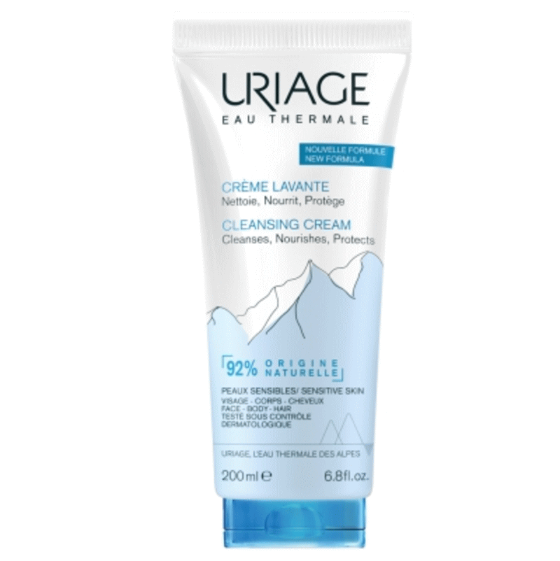 [ユリアージュ] クリーミィフォーム 200ml - [URIAGE] CREME LAVANTE PEAUX SENSIBLES ET DEILCATES 200ml 敏感肌