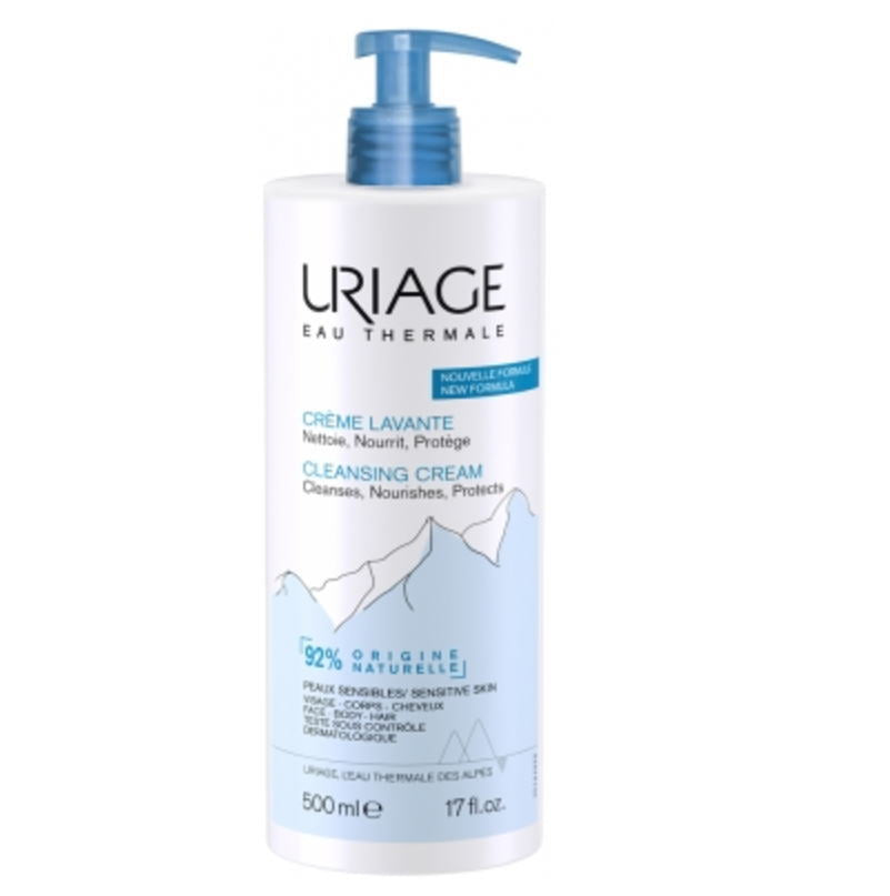 [ユリアージュ] クリーミィフォーム 500ml - [URIAGE] CREME LAVANTE PEAUX SENSIBLES ET DEILCATES 500ml 敏感肌