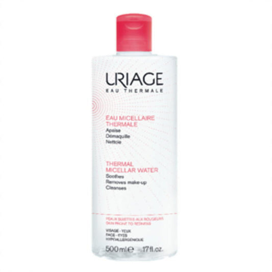 [ユリアージュ] サーマル クレンジングウォーター 敏感肌・赤み肌 500ml　-[URIAGE] EAU MICELLAIRE THERMALE HYDRATANTE DEMAQUILLE NETTOIE 500ml PEAUX SENSIBLE ROUGEURS