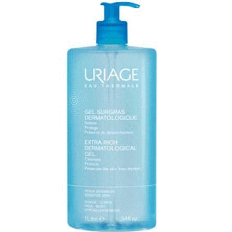 [ユリアージュ]　エキストラ　リッチ　クレンジングジェル 1000ml 　[URIAGE] GEL SURGRAS LIQUIDE DERMATOLOGIQUE 1000ml