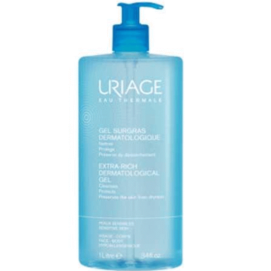 [ユリアージュ]　エキストラ　リッチ　クレンジングジェル 1000ml 　[URIAGE] GEL SURGRAS LIQUIDE DERMATOLOGIQUE 1000ml