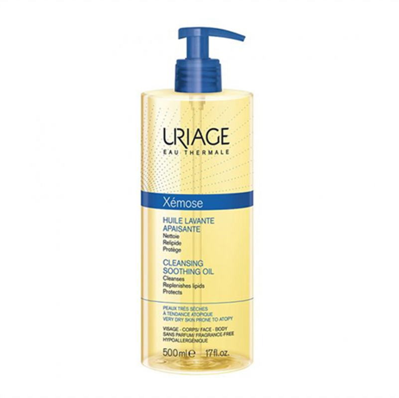 [ユリアージュ] Xemose 超ジェントル スージング クレンジングオイル 500ml -[URIAGE] XEMOSE HUILE NETTOYANTE APAISANTE 500ml