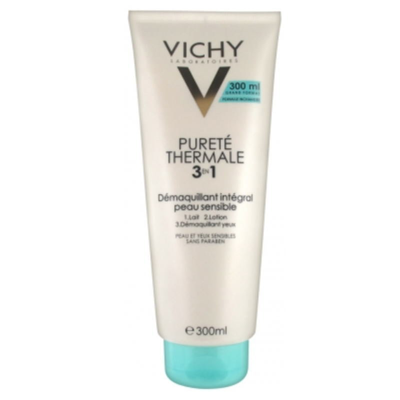 [ヴィッシー] ピュアターマル 3in1クレンジングミルク 300ml [VICHY] PURETE THERMALE DEMAQUILLANT INTEGRAL 3 EN 1 300ml