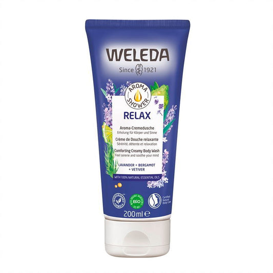 [ヴェレダ]アロマシャワーシャワージェル　リラックス　200ml [WELEDA] AROMA SHOWER GEL DOUCHE -ETRE HARMONY 200ml