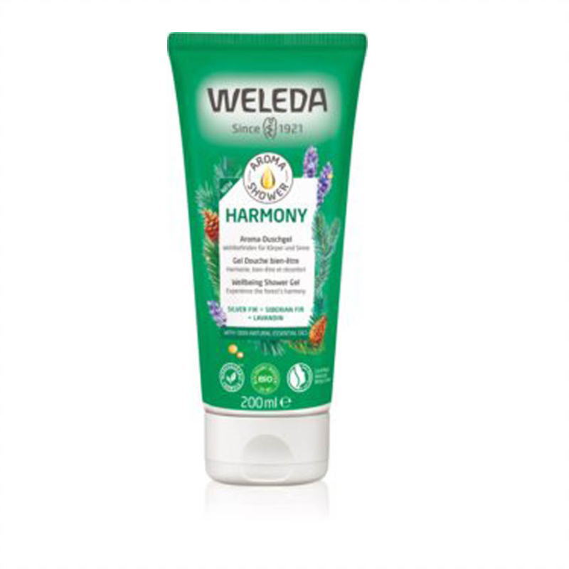 [ヴェレダ] アロマシャワーシャワージェル ハーモニー 200ml [WELEDA] AROMA SHOWER GEL DOUCHE BIEN-ETRE HARMONY 200ml