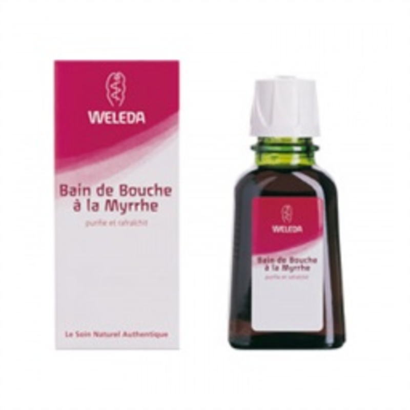 [ヴェレダ] マウスウォッシュ 50ml [WELEDA] BAIN DE BOUCHE A LA MYRRHE 50ml