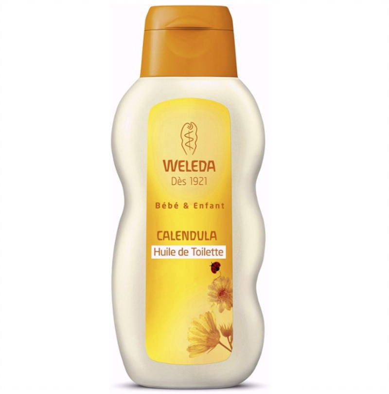 [ヴェレダ] カレンドラ ベビークレンジングオイル 200ml -[WELEDA] BEBE　HUILE DE TOILETTE-AU CALENDULA 200ml