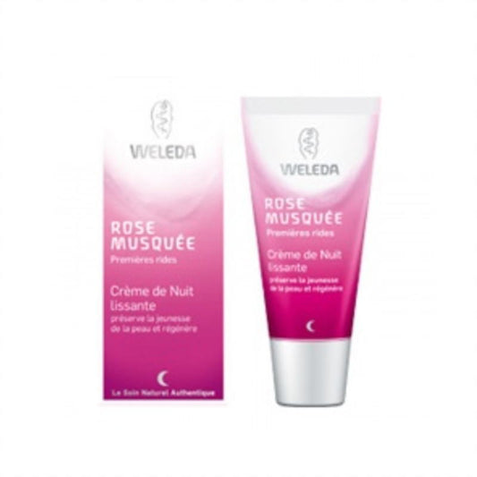 [ヴェレダ] ワイルドローズ　ナイトクリーム 30ml [WELEDA] CREME DE NUIT LISSANTE A LA ROSE MUSQUEE 30ml