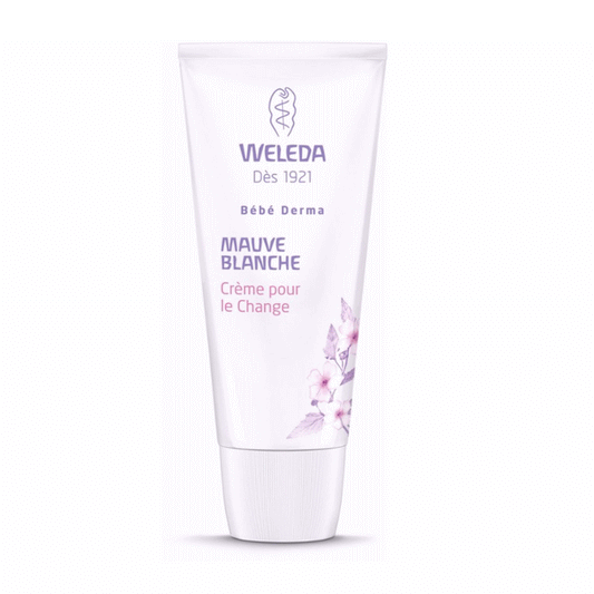 [ヴェレダ] マイルド ベビーフェイシャルクリーム 75ml -[WELEDA] CREME POUR LE CHANGE A LA MAUVE BLANCHE 75ml