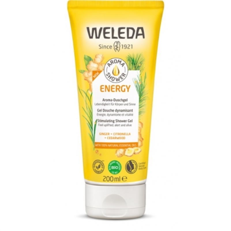 [ヴェレダ] アロマシャワーダイナミックシャワージェル エナジー200ml [WELEDA] GEL DOUCHE DYNAMISANT ENERGY 200ml 200ml