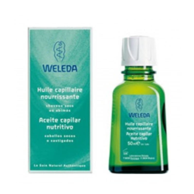 [ヴェレダ] ヘアオイル 50ml [WELEDA] HUILE CAPILLAIRE NOURRISSANTE 50ml