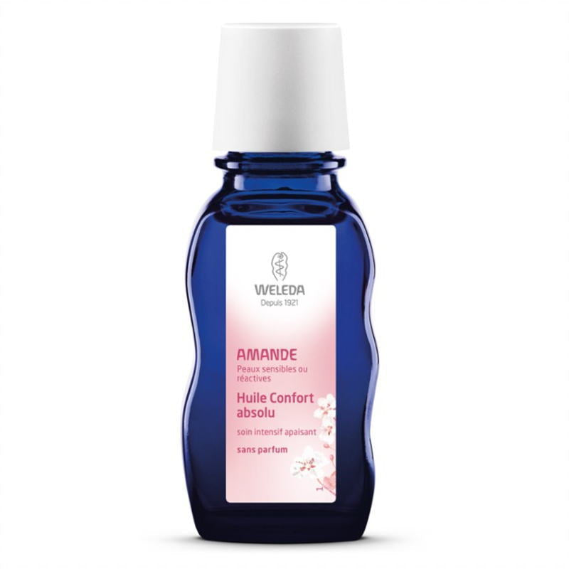 [ヴェレダ] アーモンド フェイシャルオイル 50ml [WELEDA] HUILE CONFORT ABSOLU A L'AMANDE 50ml