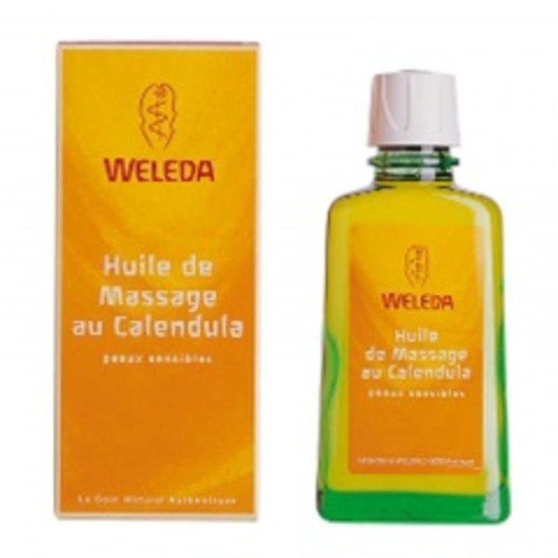 [ヴェレダ] カレンドラ マッサージオイル 100ml [WELEDA] HUILE DE MASSAGE AU CALENDULA 100ml