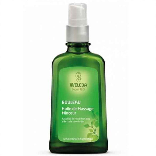 [ヴェレダ] ホワイトバーチ ボディシェイプ オイル100ml [WELEDA] HUILE DE MASSAGE MINCEUR BOULEAU100ml