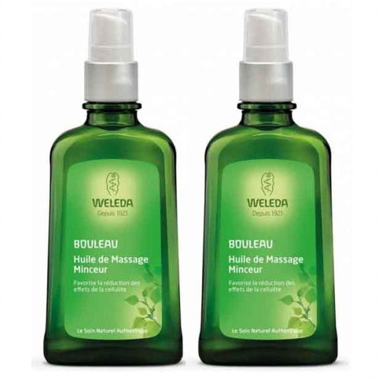 [ヴェレダ] ホワイトバーチ ボディシェイプ オイル100ml 2本セット [WELEDA] HUILE DE MASSAGE MINCEUR BOULEAU100ml 2pc