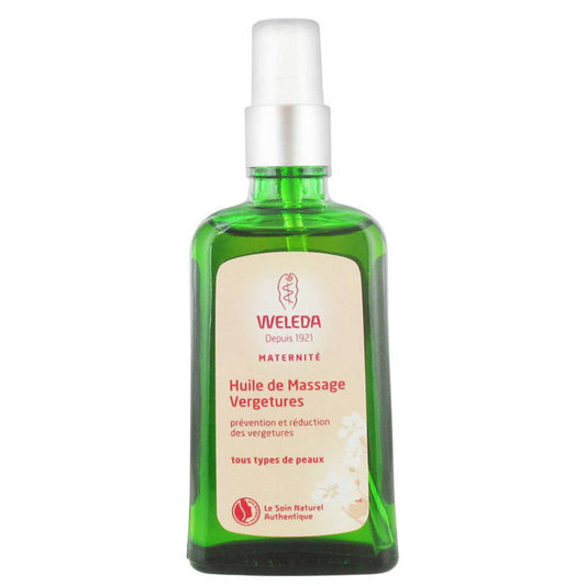 [ヴェレダ]マタニティ ストレッチマークオイル 100ml - [WELEDA]HUILE DE MASSAGE VERGETURES 100ml